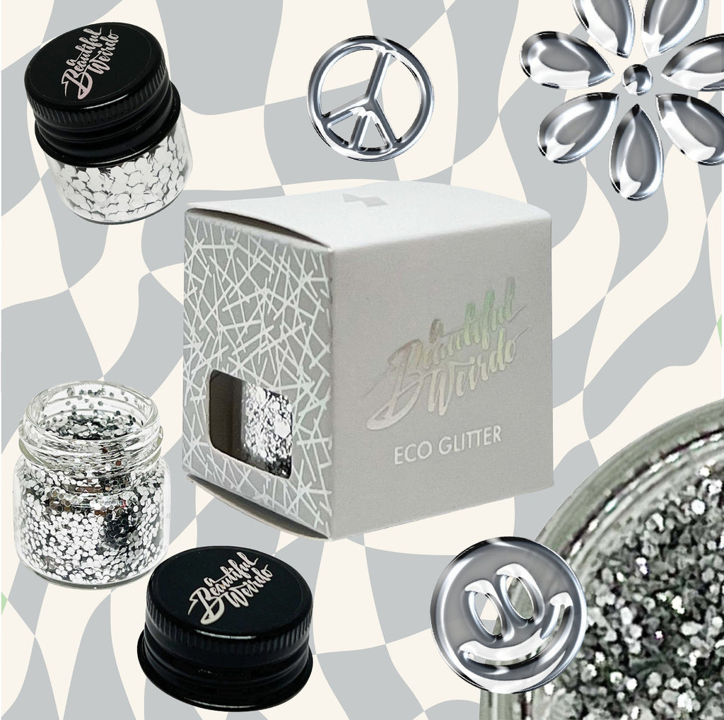 STRAIGHT UP SILVER ECO GLITTER COLLECTION