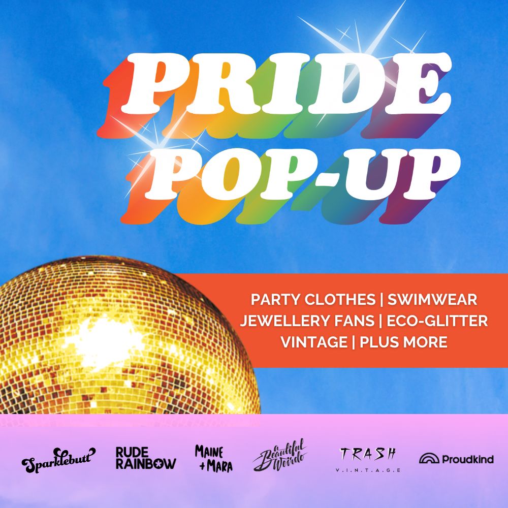 Pride Pop Up - Eco Glitter Bar Bookings
