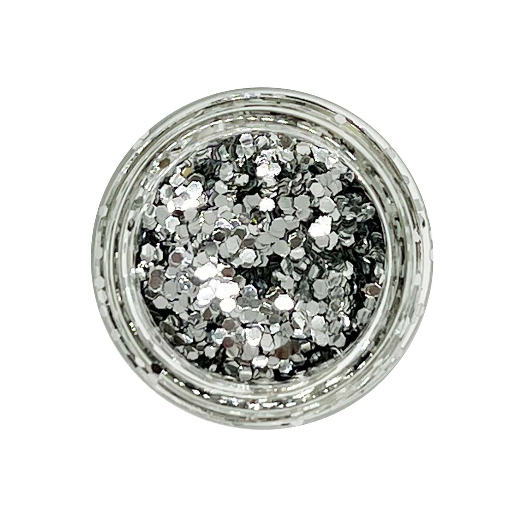 STRAIGHT UP SILVER ECO GLITTER - MEDIUM