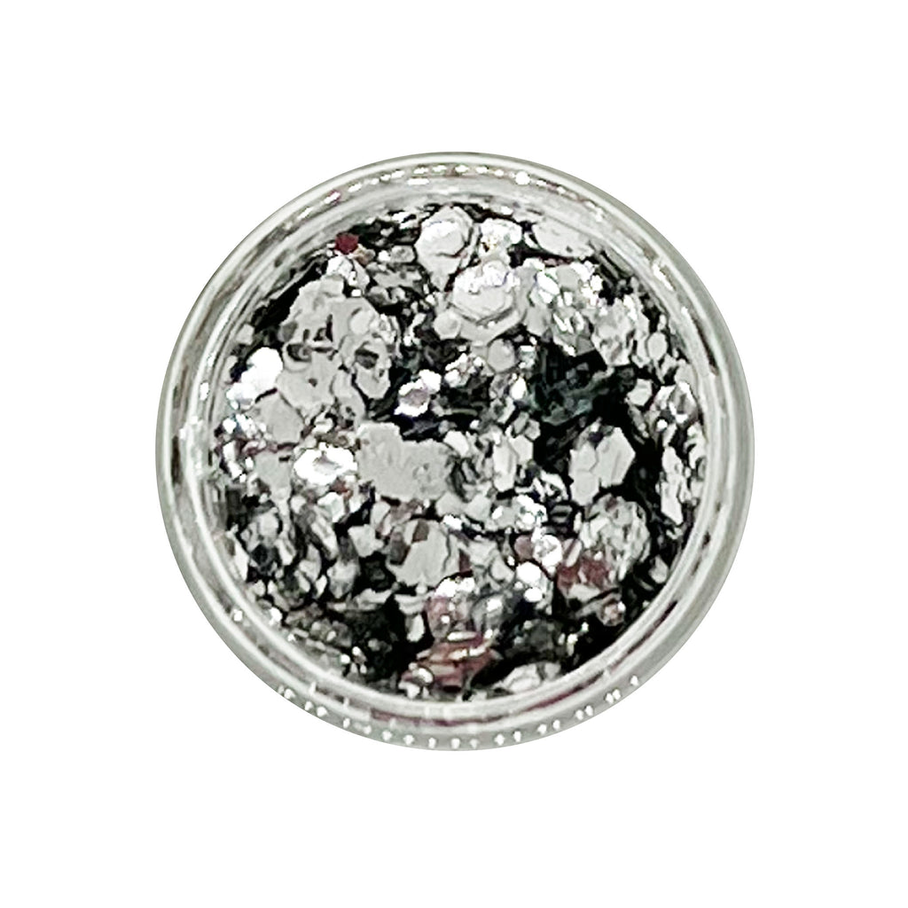 STRAIGHT UP SILVER ECO GLITTER - SOLID MIX BLEND