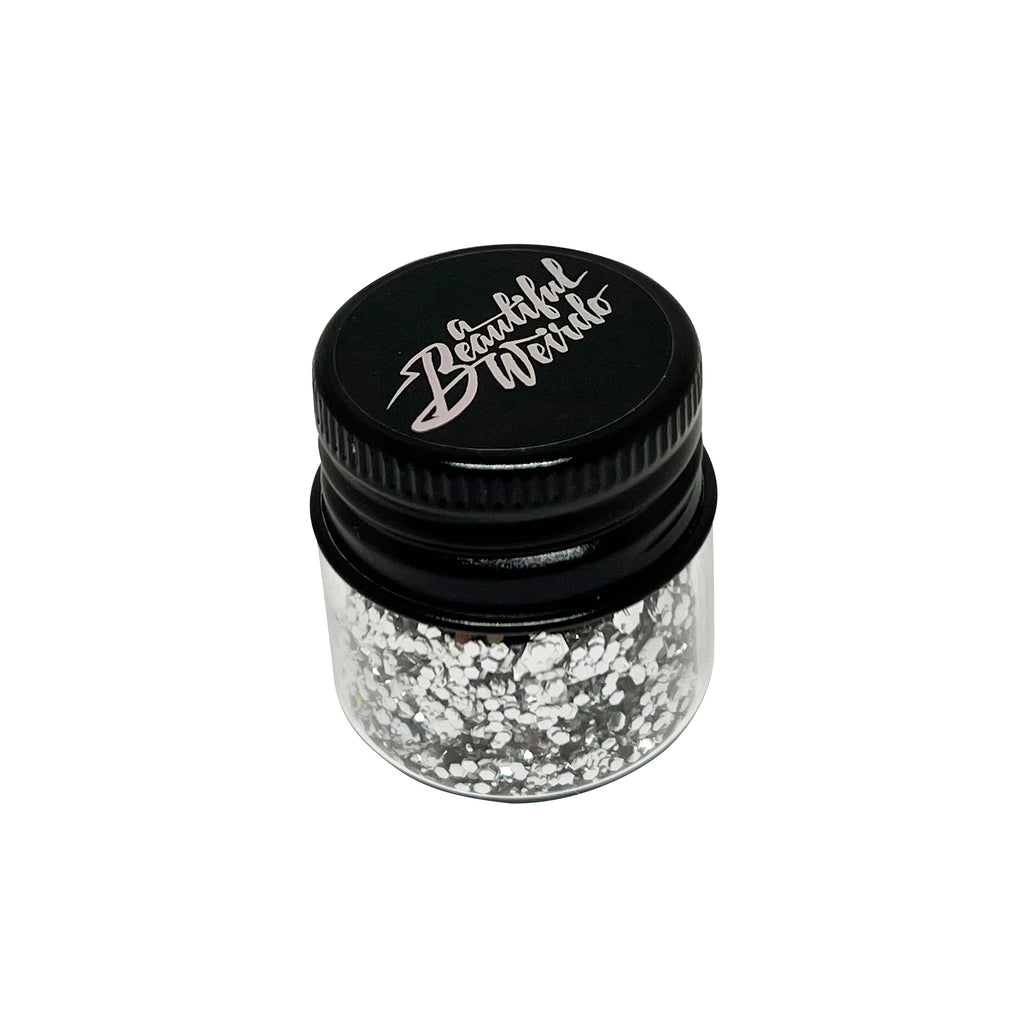 STRAIGHT UP SILVER ECO GLITTER - SOLID MIX BLEND