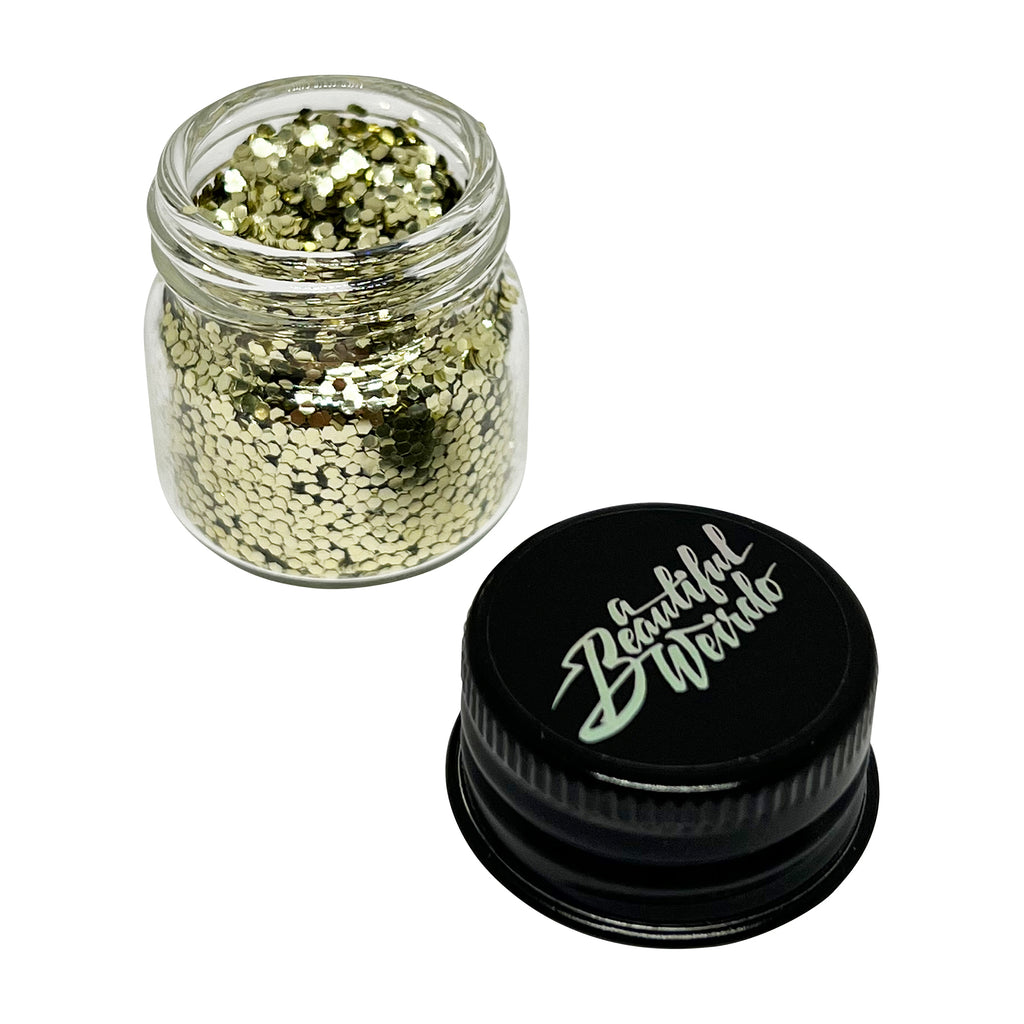 BOOGIE NIGHTS GOLD ECO GLITTER - MEDIUM