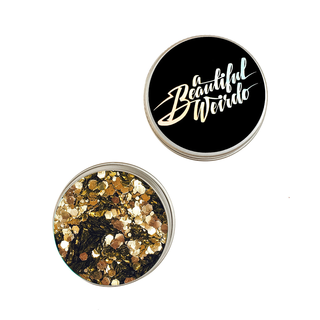 BOOGIE NIGHTS GOLD ECO GLITTER