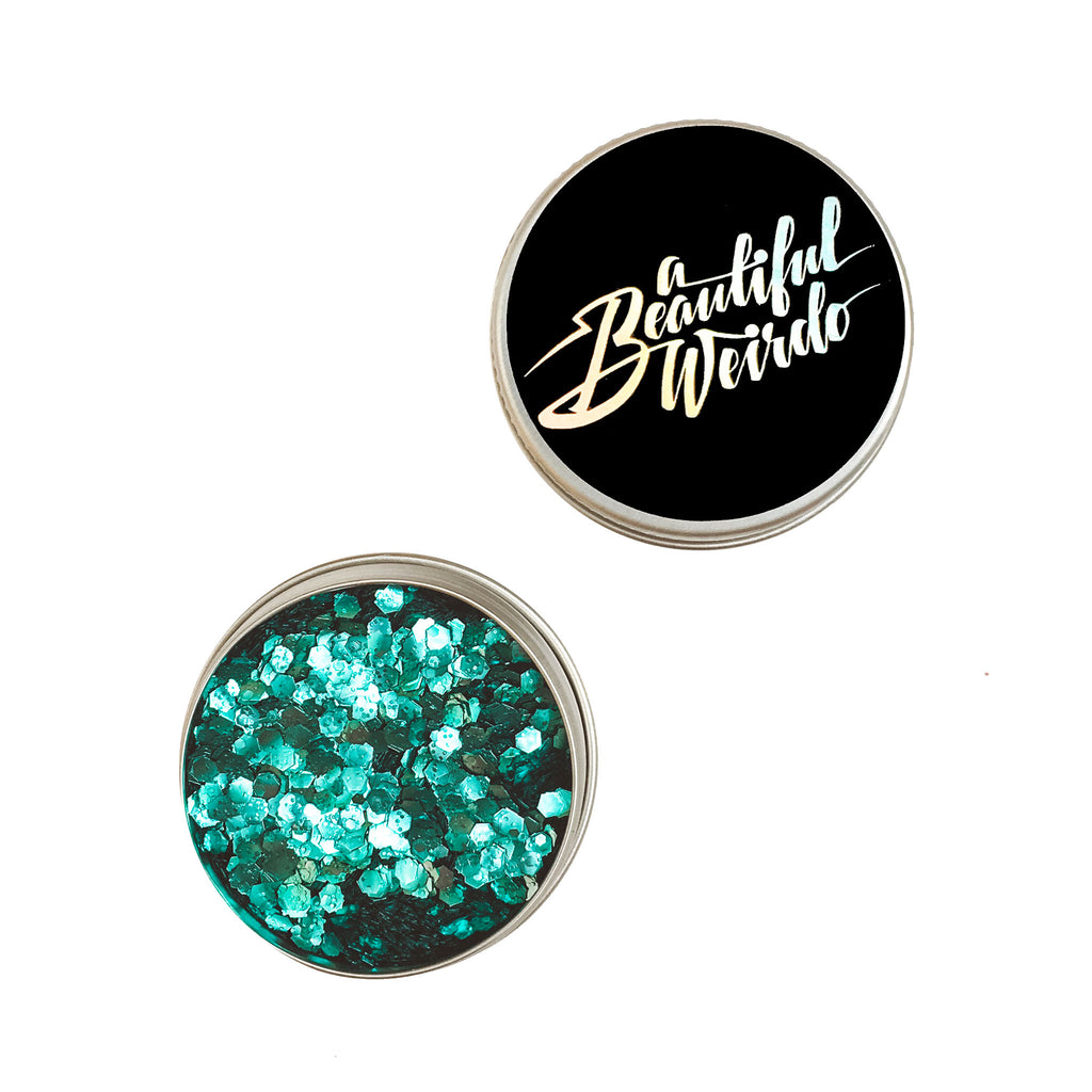 COSMIC SIREN GREEN ECO GLITTER