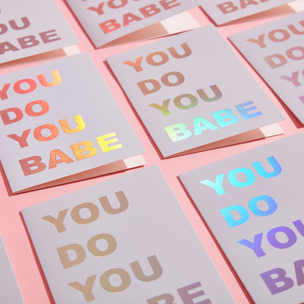 ECO GLITTER GREETINGS CARDS - SET OF 6