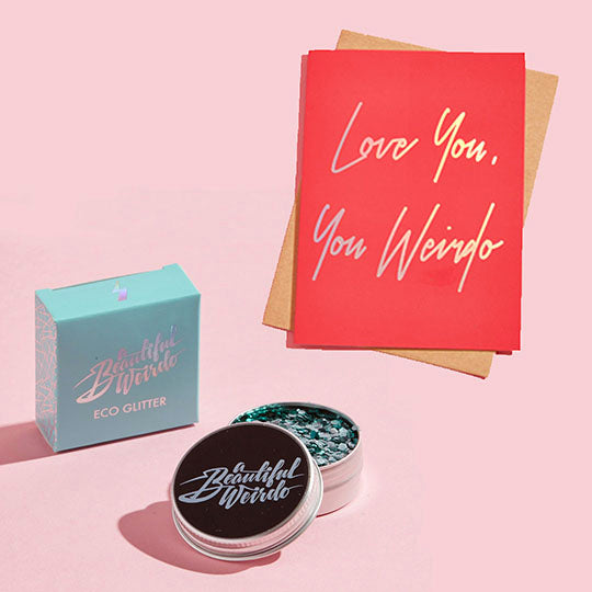 ECO GLITTER AND ECO GLITTER CARD GIFT COMBO