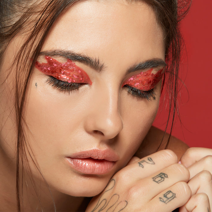 FIRECRACKER RED ECO GLITTER