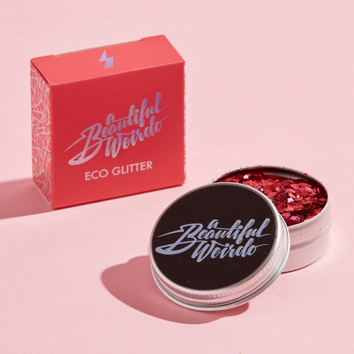 FIRECRACKER RED ECO GLITTER